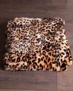 Animal Print Rex Rabbit Fur blanket - Image 4