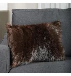 Full Pelt Beaver Fur Pillow