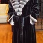 Blackglama Mink Coat Chinchilla Cross Cut Shawl Collar 942