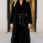 Blackglama Mink Coat Notch Collar 38333