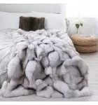 Blue Fox Fur Blanket