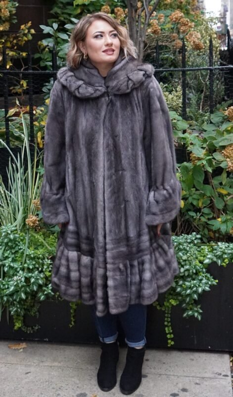 Blue Iris Mink Stroller 72811