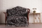 Blue Frost Fox Fur Fur Blanket Throw Cover - Image 3