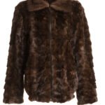Mink Fur Bomber Jacket