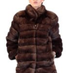 Sable fur Jacket Mid Hip