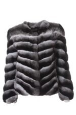 Chinchilla Fur Jacket Low cut