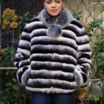 Chinchilla Dyed Rex Rabbit Jacket 47474