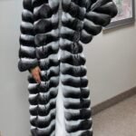 Chinchilla Full Length Fur Coat 5555
