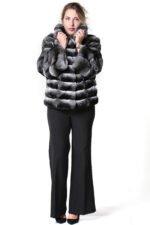 Chinchilla Fur Coat Bell Bottom Sleeves - Image 5