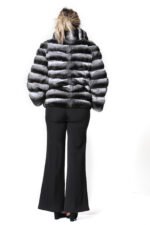 Chinchilla Fur Coat Bell Bottom Sleeves - Image 3