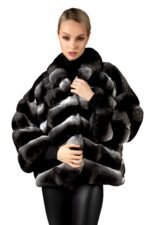 Chinchilla Fur Coat Sabela - Image 5