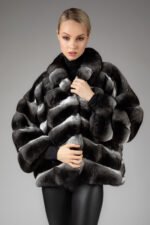 Chinchilla Fur Coat Sabela