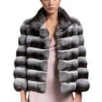 Chinchilla Fur Jacket Odilia