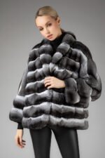 Chinchilla Fur Coat Camille - Image 4