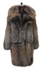 Cross Fox Mens Fur Coat - Image 4