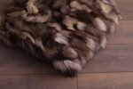 Crystal Fox Fur Fur Blanket Throw Cover - Image 4