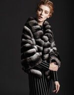 Finesse Chinchilla Fur Coat - Image 4