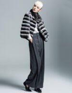 Chinchilla Fur Cape Impeccable Elegance - Image 4