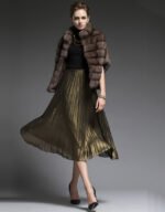 Silver Sable Fur Cape - Image 5