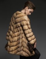 V-shape Sable Fur Stroller - Image 5