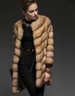 V-shape Sable Fur Stroller - Image 4