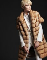 Golden Sable Fur Vest