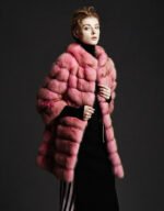 Rose Sable Fur Coat - Image 3