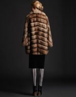 Royal Sable Fur Cape - Image 3