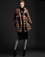 Royal Sable Fur Cape - Image 2