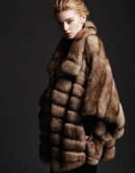 Royal Sable Fur Cape - Image 5