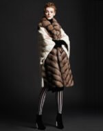 Mink & Sable Fur Coat - Image 3