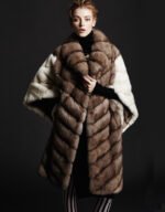 Mink & Sable Fur Coat - Image 4