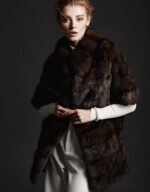 Fashion Sable Fur Jacket - Image 5