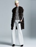 Epaulette Sable Fur Vest - Image 4