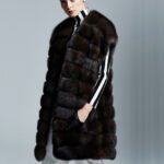 Long Sable Fur Vest