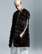 Long Sable Fur Vest