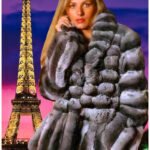 Designer Chinchilla Fur Stroller 811