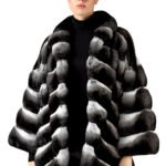 Chinchilla Fur Cape Candace
