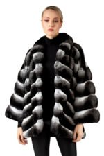 Chinchilla Fur Cape Candace