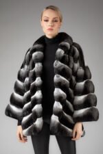 Chinchilla Fur Cape Candace - Image 5