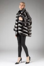 Chinchilla Fur Cape Candace - Image 3