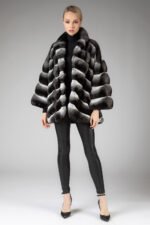 Chinchilla Fur Cape Candace - Image 4