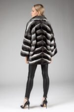 Chinchilla Fur Cape Candace - Image 2