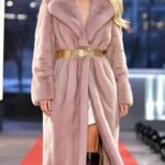 Dusty Rose Mink Coat 2727