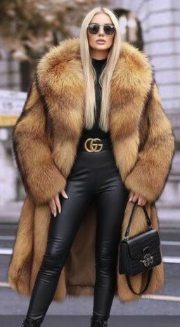 Finnish Raccoon Coat With Hood 7421