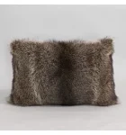 Full Pelt Raccoon Fur Pillow