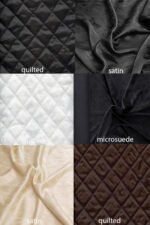 Dark Brown Sectional Round Sable Fur Throw Blanket - Image 3