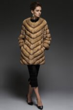 V-shape Sable Fur Stroller - Image 2