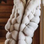 Horizontal Blue Fox 7/8 Coat 4474