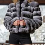 Horizontal Chinchilla Jacket 4484